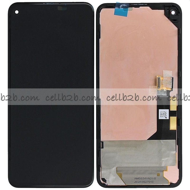 Original Nueva Pantalla Google Pixel 5A Negra CON MARCO Completa LCD+Táctil