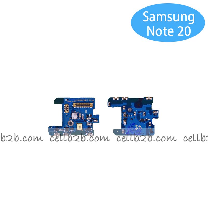 Placa Pequeña + Microfono para Samsung Note 20 Ultra N985F / N986F