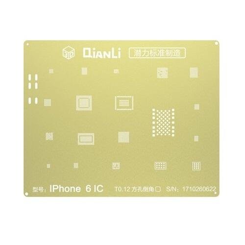 Plantilla Metalica de Chip IC para Apple iPhone 6G 4.7 / 6 Plus 5.5