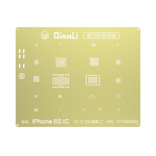 Plantilla Metalica de Chip IC para Apple iPhone 6S 4.7 / 6S Plus 5.5