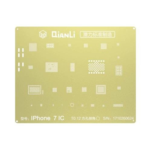 Plantilla Metalica de Chip IC para Apple iPhone 7G 4.7 iPhone 7 Plus 5.5