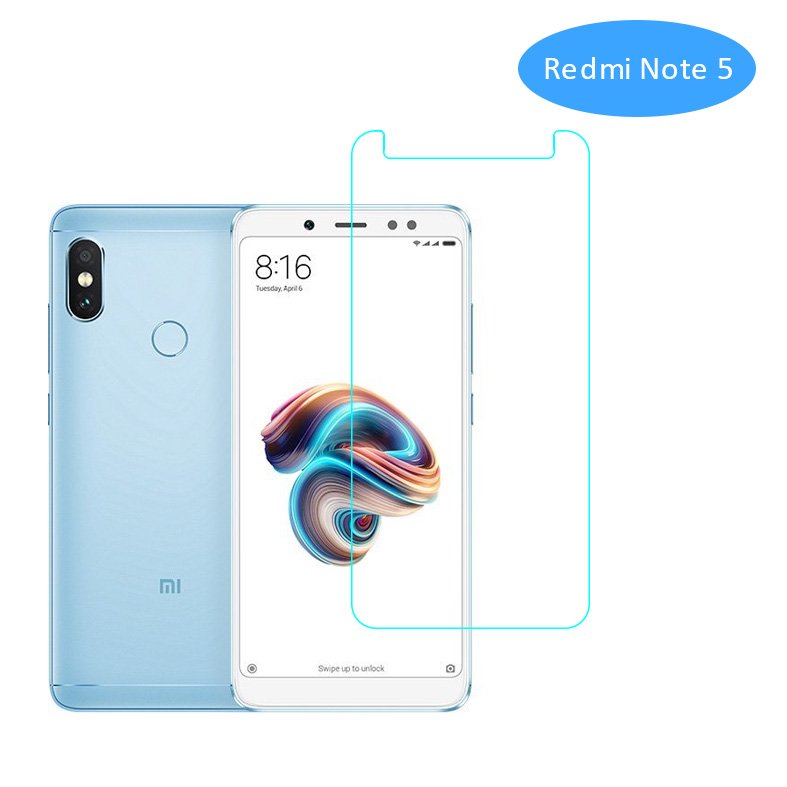 *GS101 Protector Cristal Para Redmi Note 5 / Redmi Note 5 Pro / MI A2 / MI 6X