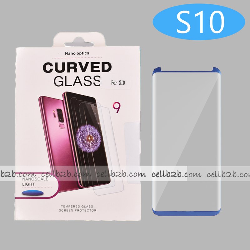 UV101 Protector Completo de UV Samsung Galaxy S10 Pegamento Normal sin Luz