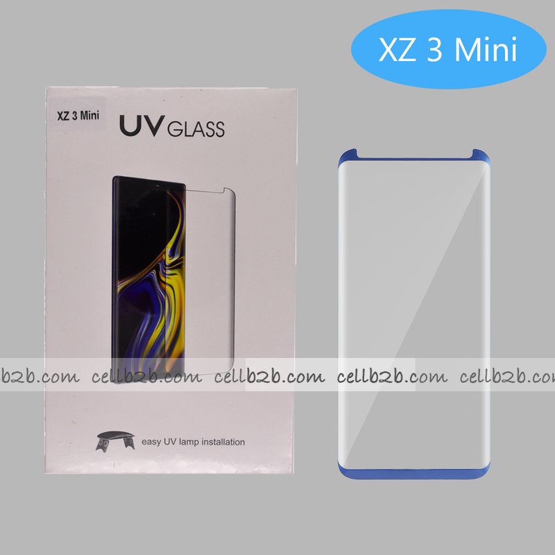 Protector Completo de UV Sony XZ3 Pegamento Bueno Sin Luz