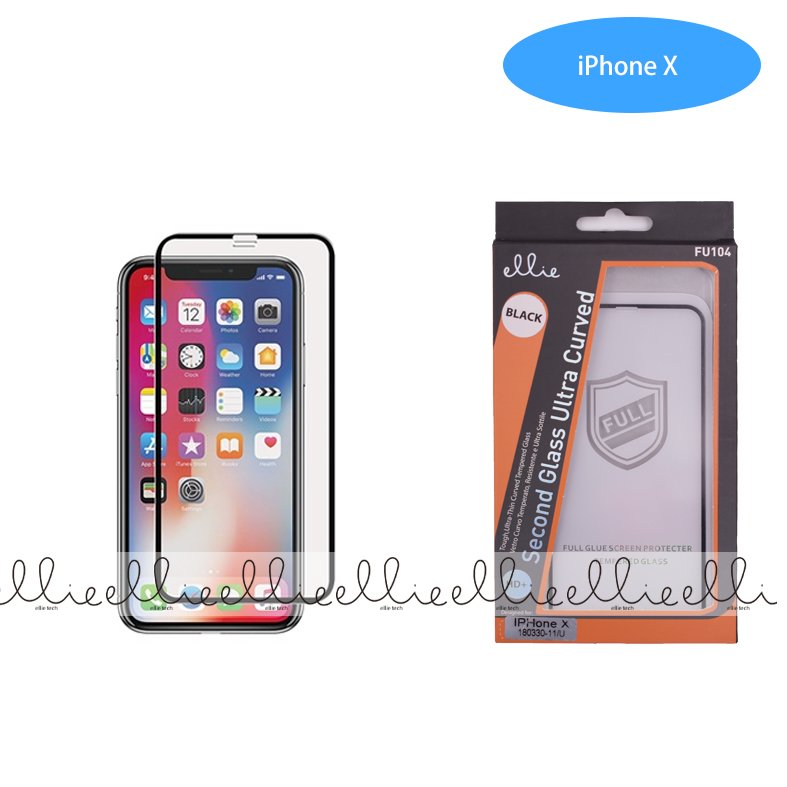 ED104 Protector Full Glue 5D Para iPhone X / XS / 11 Pro 5.8
