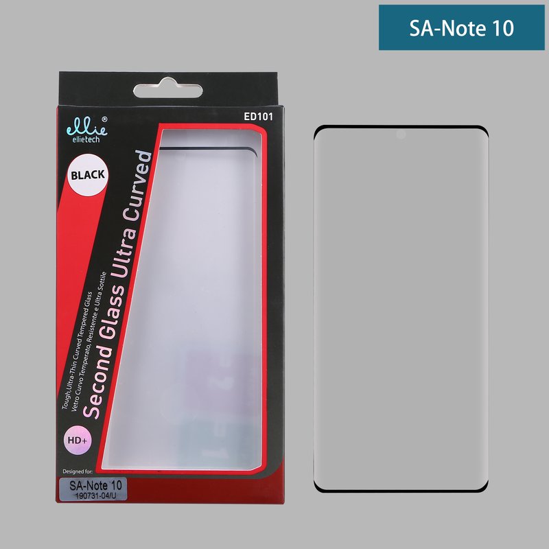ED101 Protector Side Glue 5D para Samsung Note 10 Curvado
