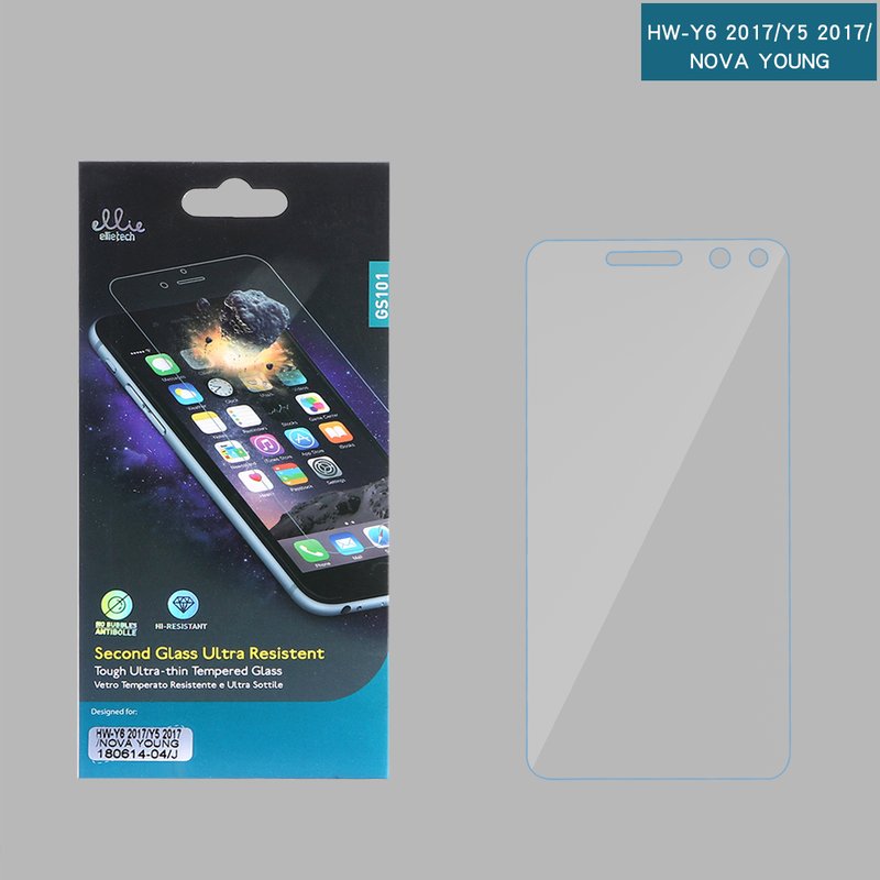 *GS101 Protector Cristal para Huawei Y5 2017 / Y6 2017 / Nova Young