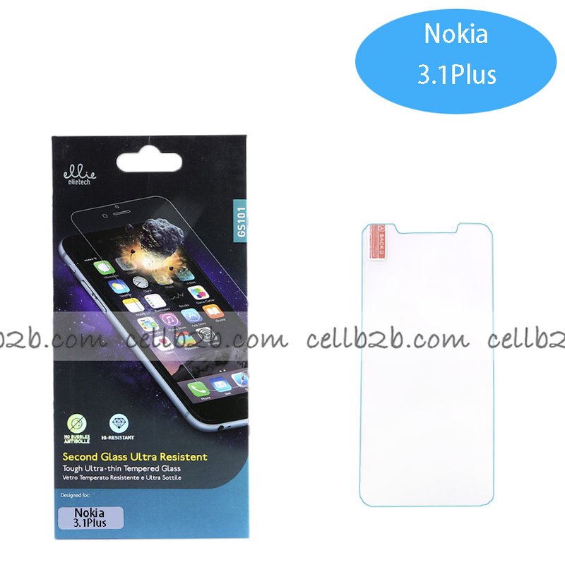*GS101 Protector Cristal para Nokia 3.1 Plus