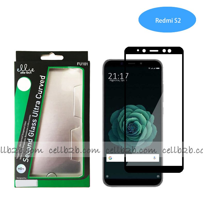ED102 Protector Cristal para Redmi S2 Completo
