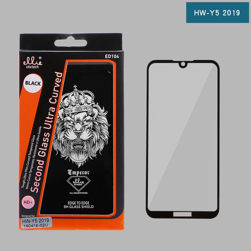 ED104 Protector Full Glue 5D Huawei Y5 2019