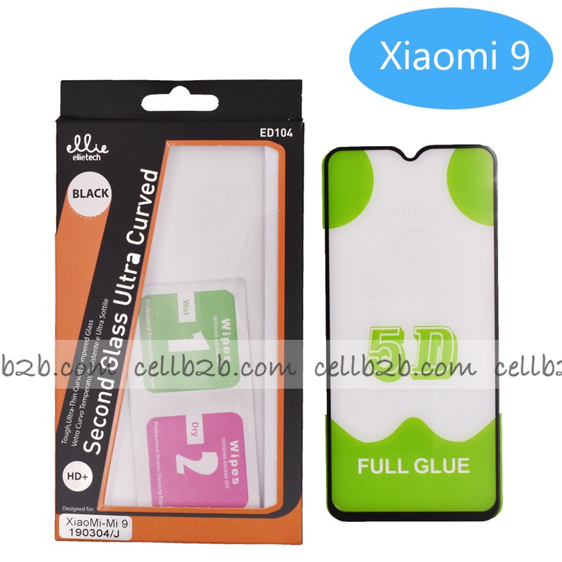 ED104 Protector Full Glue 5D Xiaomi Mi 9/ Mi 9 Lite