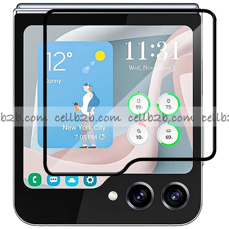 ED104 Protector Full Glue 5D para Samsung Z Flip 5 Frontal