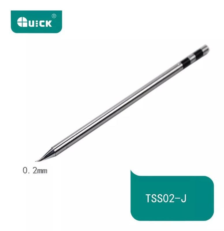 Punta de Hierro QUICK TSS02B-J-02 para Soldar para QUICK TS1200A