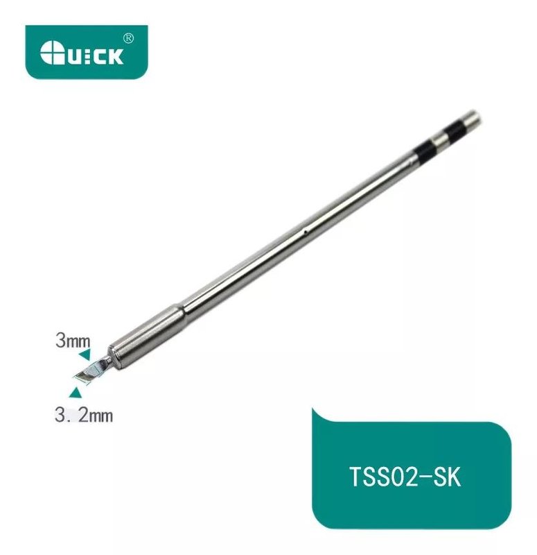 Punta de Hierro QUICK TSS02-K para Soldar para QUICK TS1200A