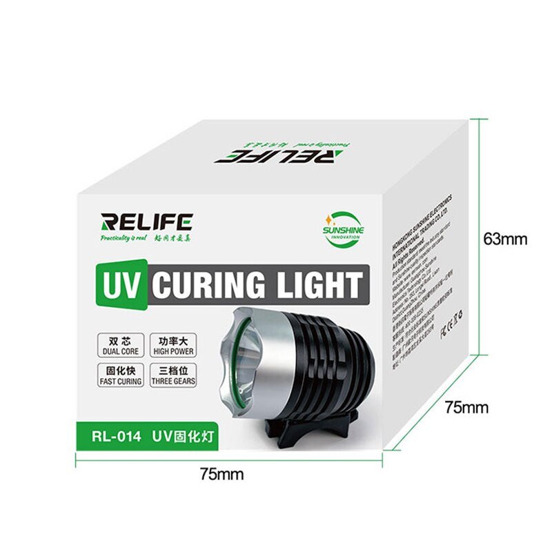 RELIFE RL-014 Lampara UV Curado de Pegamento Adhesivo
