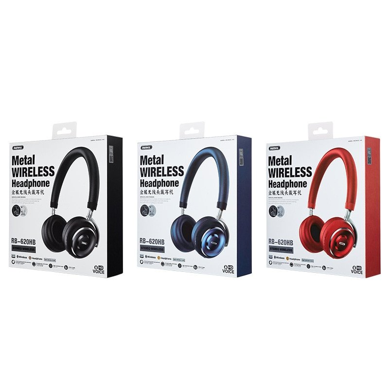 Remax RB-620HB Auriculares Inalámbrico Metal