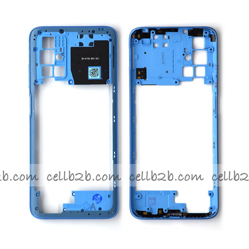 CARCASA TRASERA PARA XIAOMI REDMI  10 2020 / 2021 AZUL MARINO ORIGINAL