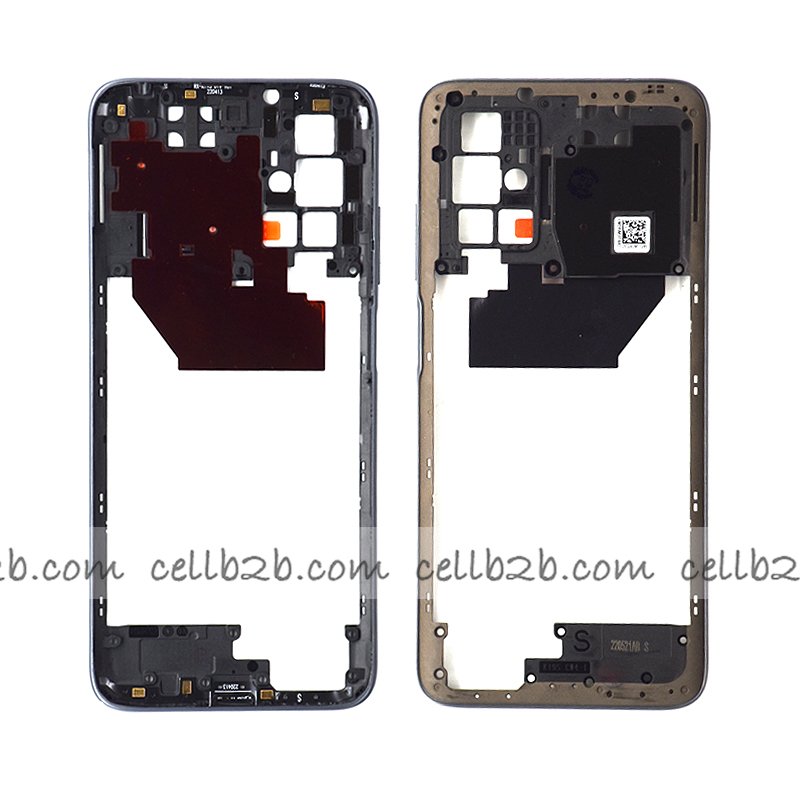 CARCASA TRASERA PARA XIAOMI REDMI 10 2022 GRIS CARBÓN ORIGINAL