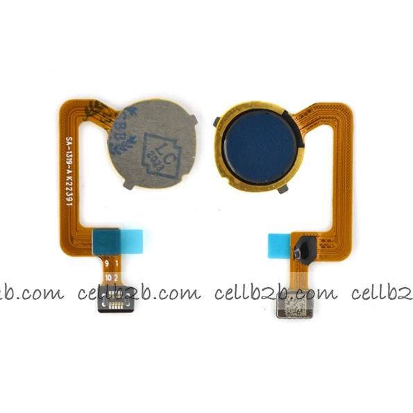 Flex Lector de Huella para Xiaomi Redmi 12C / Poco C55 Azul