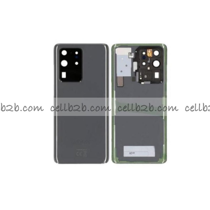 Tapa Trasera para Samsung S20 Ultra G988 Gris CON LENTE