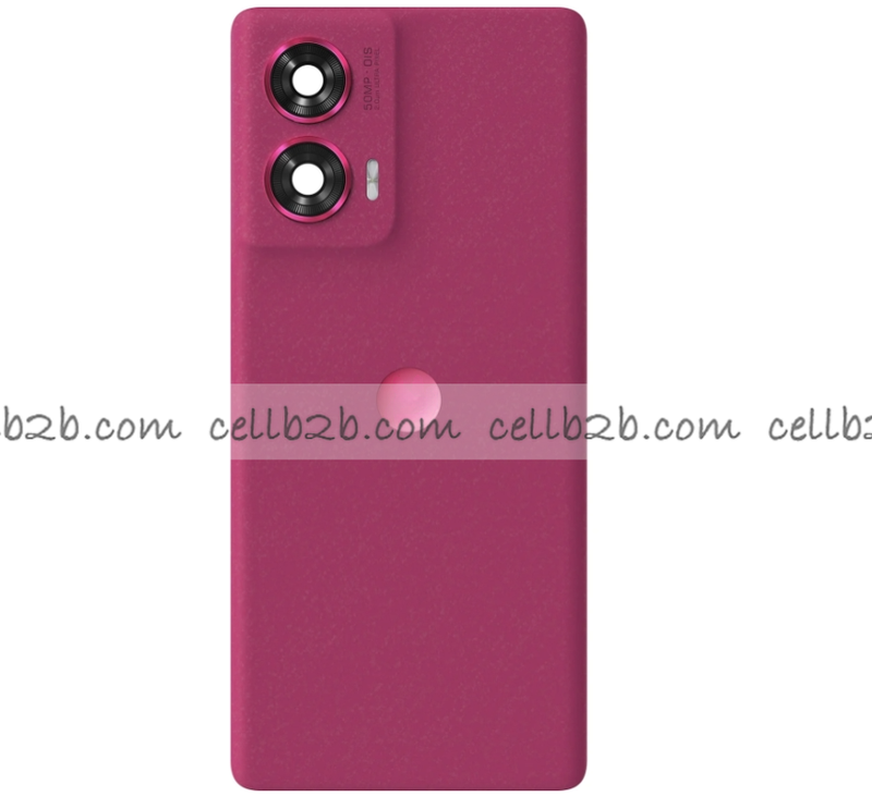 Tapa Trasera para Motorola Edge 50 Fusion Rosa