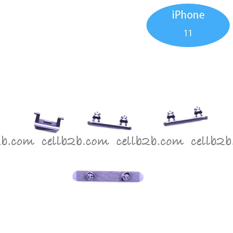Set de Botones Lateral para iPhone 11 Lila