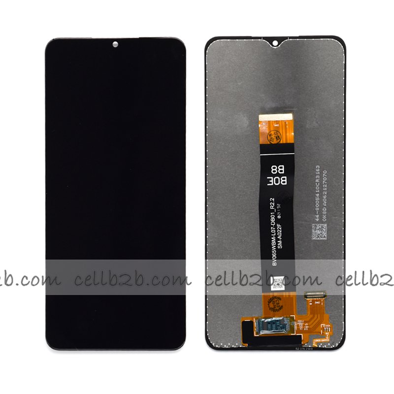 Pantalla Samsung GALAXY A02 A022F Negra SIN MARCO Original Nuevo LCD+Táctil BOE B8 (Flex Negro)