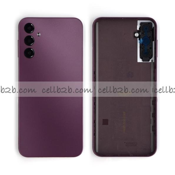 Tapa Trasera Samsung A14 5G A146B Roja CON LENTE