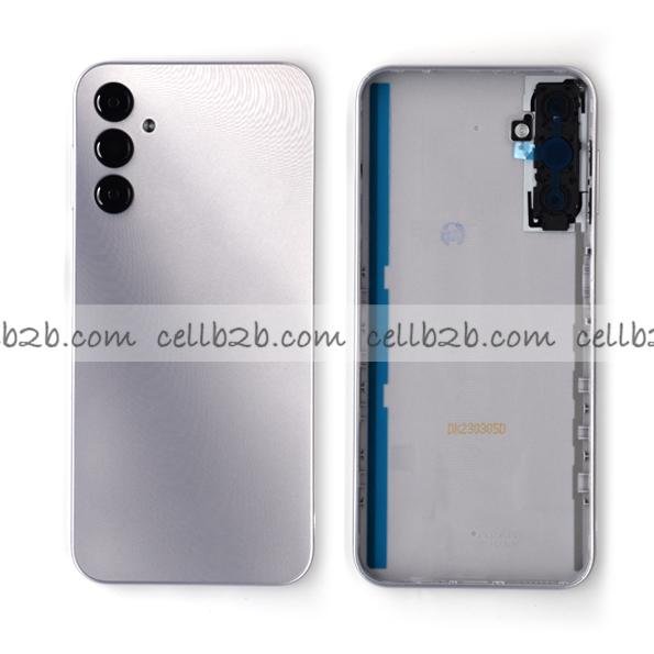 Tapa Trasera Samsung A14 5G A146B Plateada CON LENTE