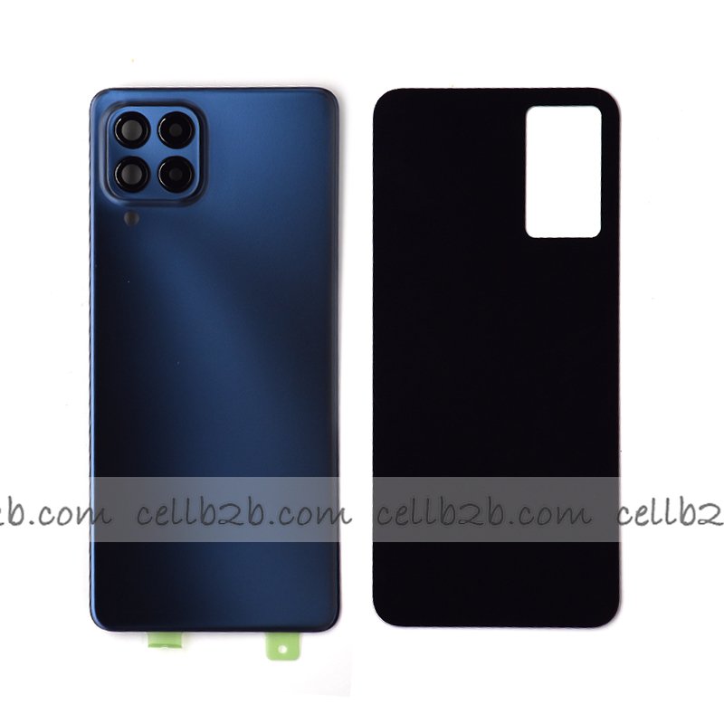 Tapa Trasera Samsung M53 5G M536B Azul CON LENTE