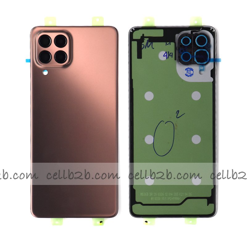 Tapa Trasera Samsung M53 5G M536B Marrón CON LENTE