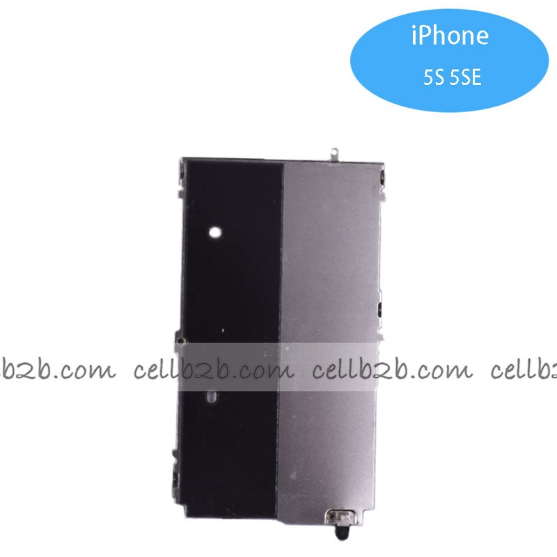 Soporte LCD Metalico+Flex Boton Home-Placa Base Para iPhone 5S/ 5SE
