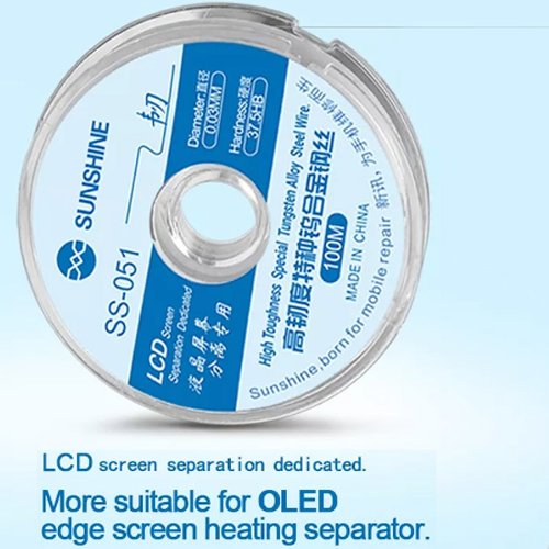 SS-051 Hilo Metalico para separar Pantalla OLED