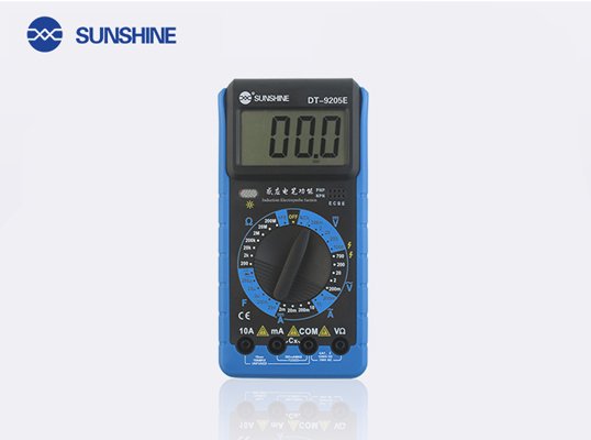 SUNSHINE DT-9205E Sol Inducción LCD multímetro