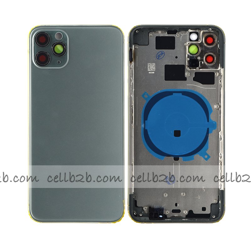 Tapa Chasis Con Bandeja iPhone 11 Pro Max Verde Sin Recambios