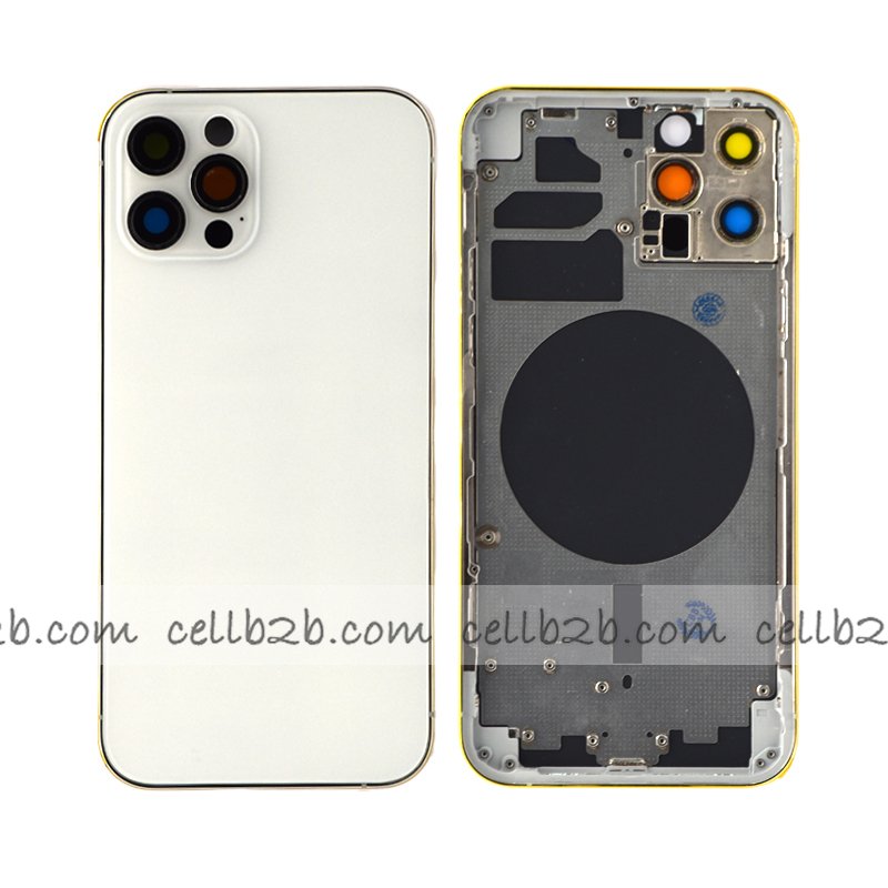 Tapa Chasis Con Bandeja iPhone 12 Pro Blanca sin Recambios Material Original