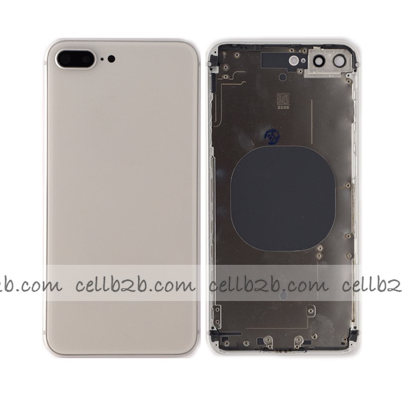 Tapa Chasis Con Bandeja iPhone 8 Plus Blanca sin Recambios