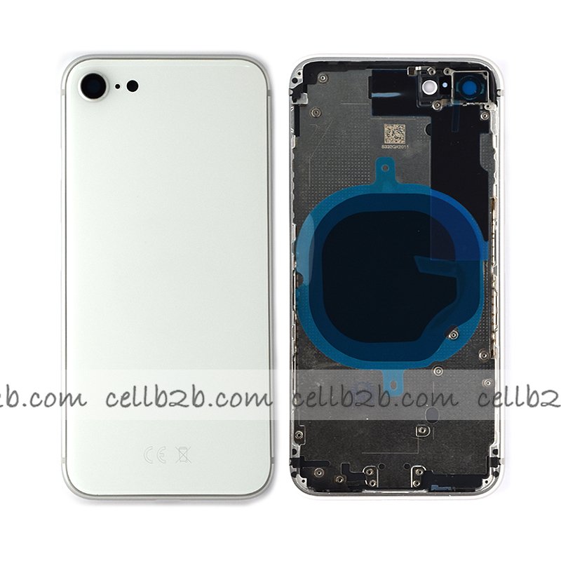 Tapa Chasis Con Bandeja iPhone SE 2020 Blanca sin Recambios