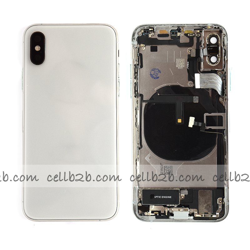 Tapa Chasis Con Recambio iPhone XS Blanco