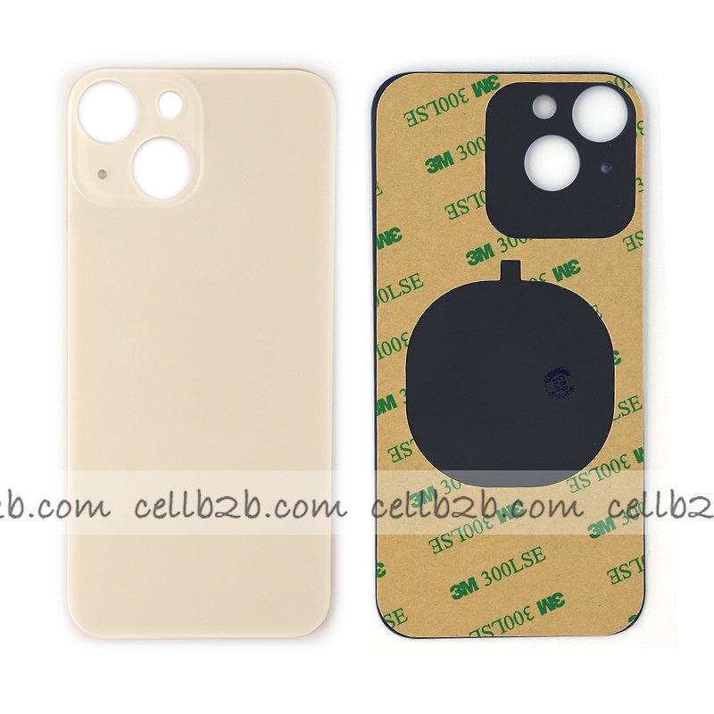 Tapa Trasera Cristal para iPhone 13 Blanca