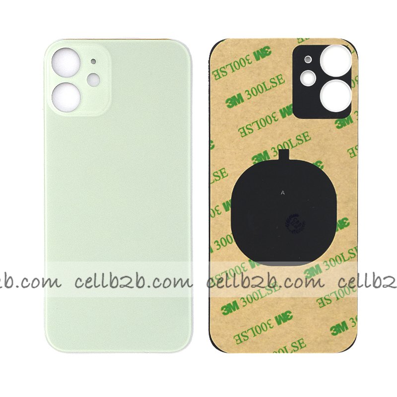 Tapa Trasera Cristal para iPhone 12 Mini Verde