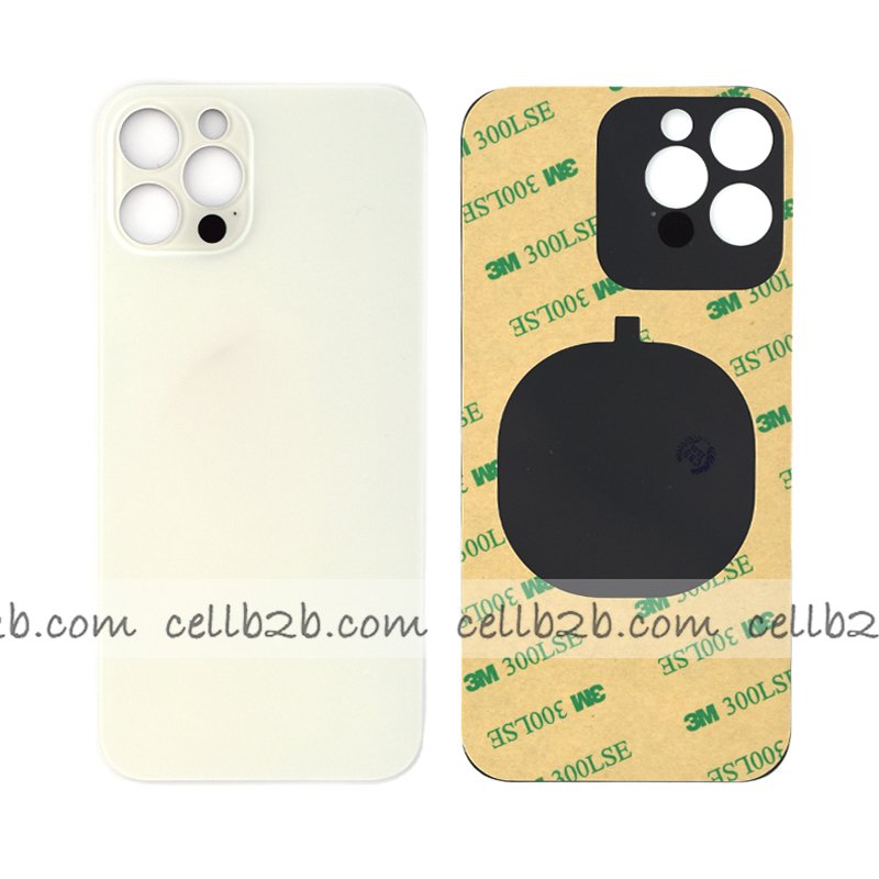 Tapa Trasera Cristal para iPhone 12 Pro Blanca