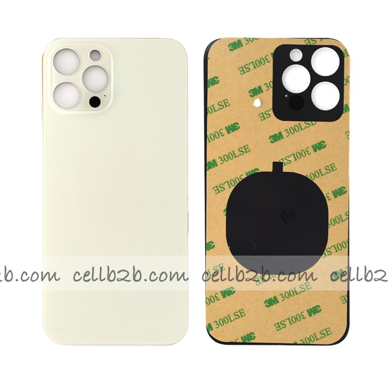 Tapa Trasera Cristal para iPhone 12 Pro Max Blanca