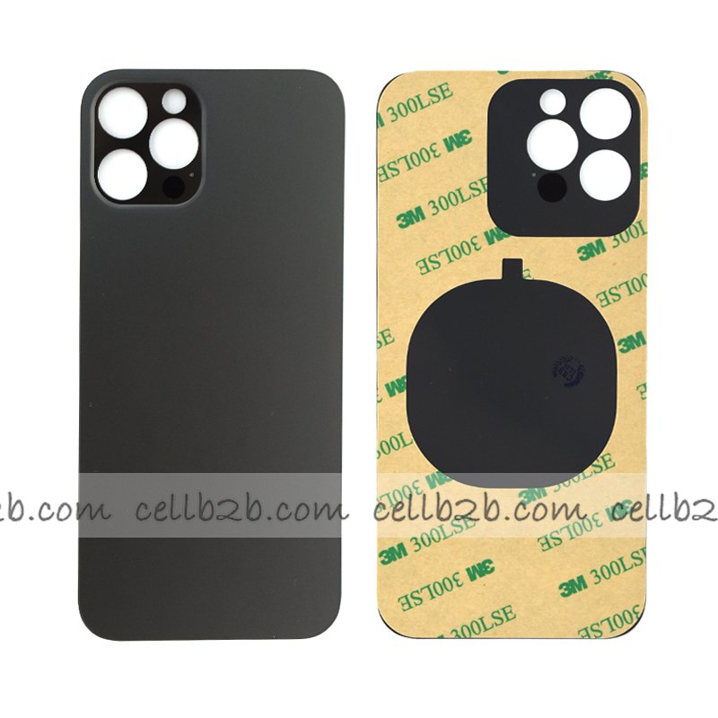 Tapa Trasera Cristal para iPhone 12 Pro Negra