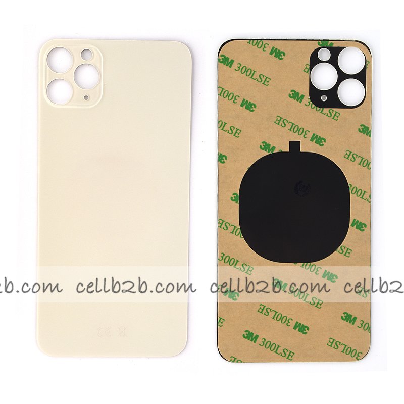 Tapa Trasera de Cristal para iPhone 11 Pro Max Blanca