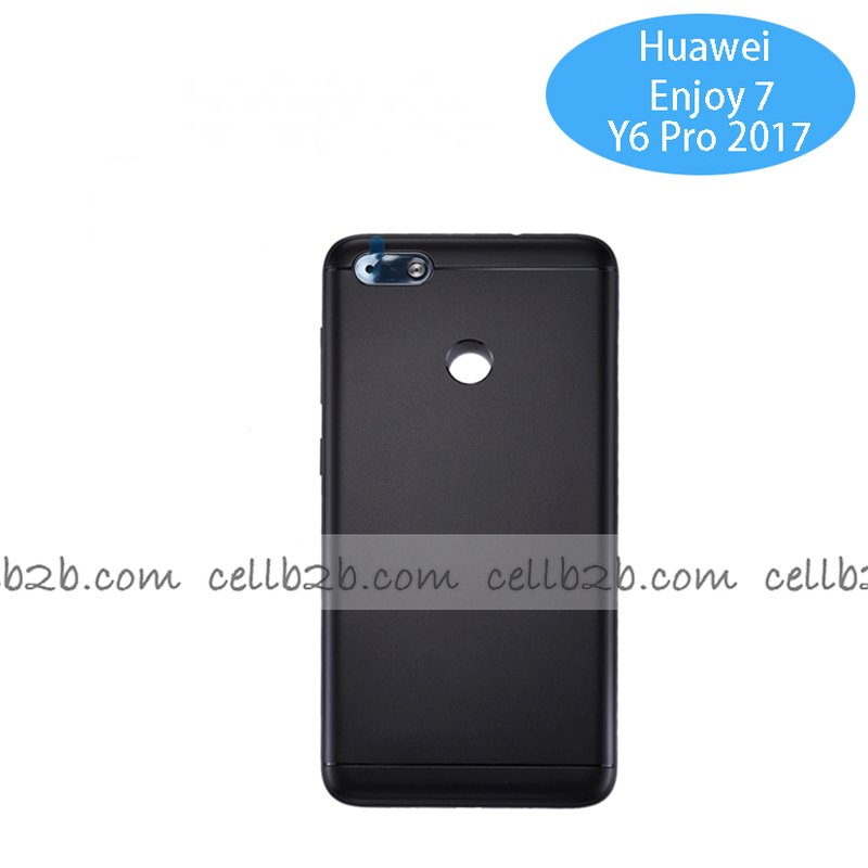 Tapa Trasera Huawei Enjoy 7/ Y6 Pro 2017 Negra