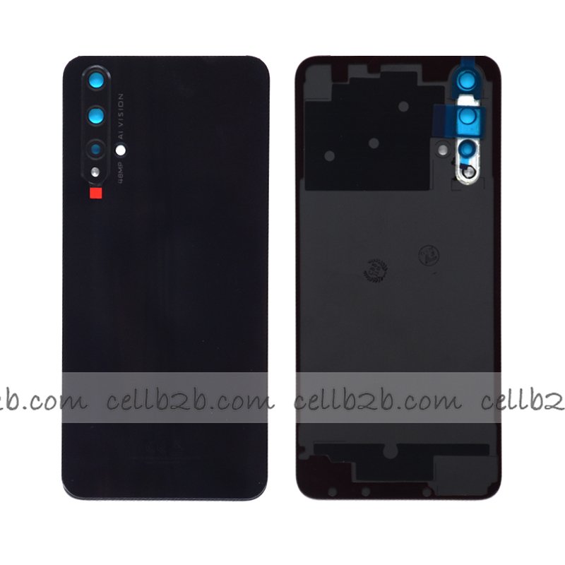 Tapa Trasera Huawei Honor 20 / Nova 5T Negra CON LENTE