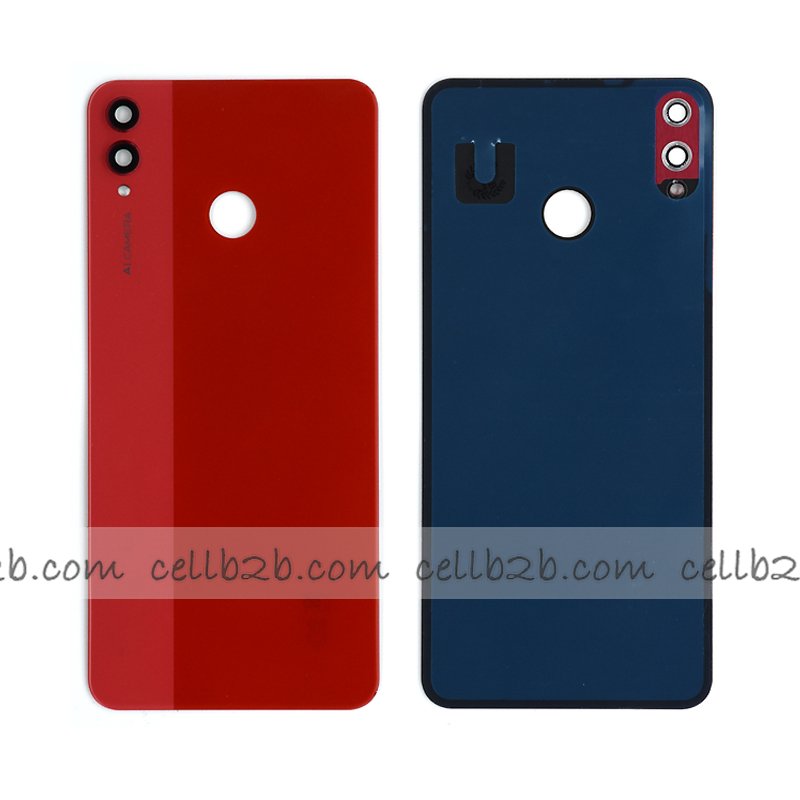 Tapa Trasera Huawei Honor 8X / View 10 Lite Rojo ORI CON LENTE