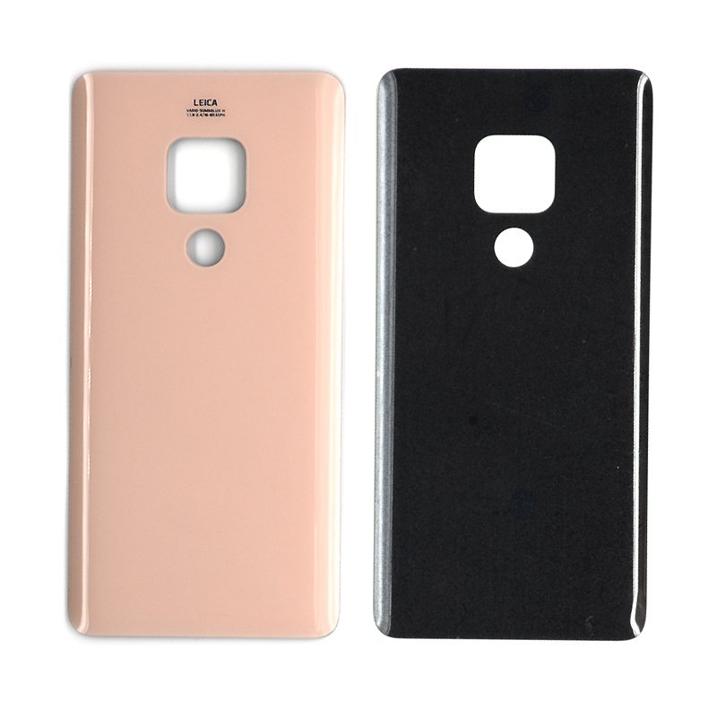 Tapa Trasera Huawei Mate 20 Oro Rosa (CON LENTE)