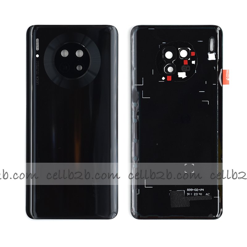 Tapa Trasera Huawei Mate 30 Negra ORI CON LENTE